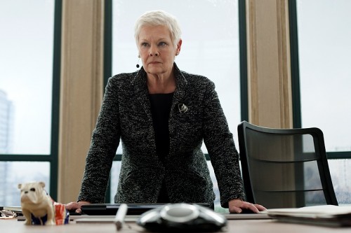 Judi Dench as M, head of MI6 in 'Skyfall'